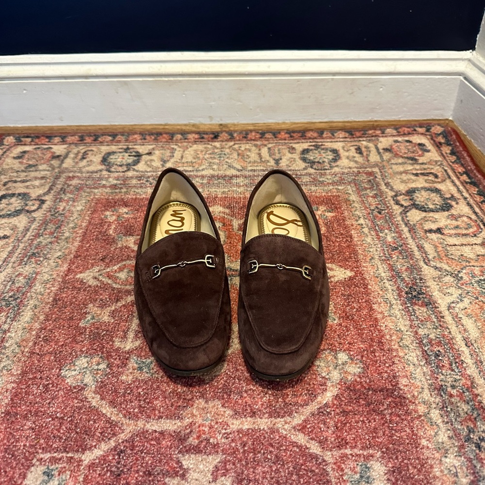 Sam Edelman Loraine Loafers 7.5 Cafe Noir - Picture 2 of 7
